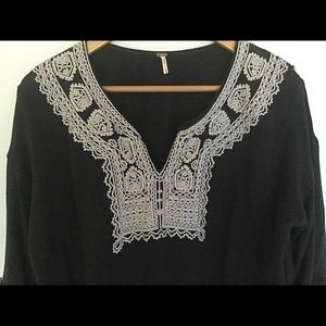 Santa Maria Free People raw distressed M